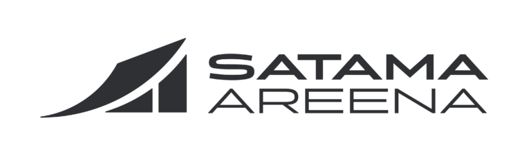 Satama Areenan logo tummanharmaana