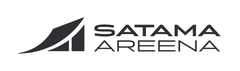 Satama Areenan logo tummanharmaana