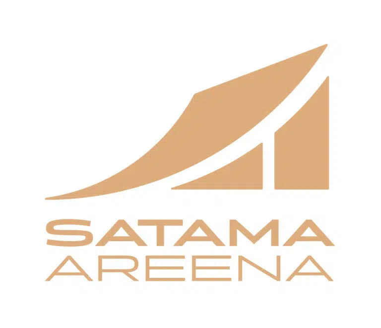 Satama Areena logo tumma puu