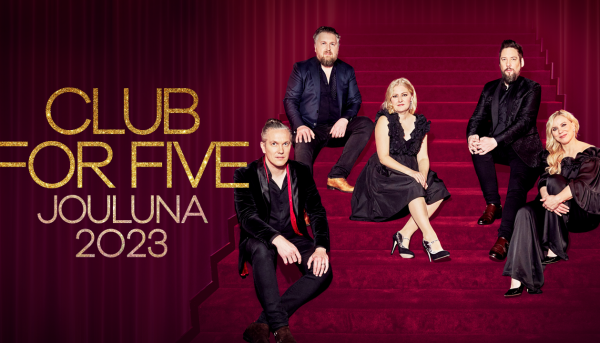 CLub for Five Jouluna 2023 -kiertueen promootiokuva